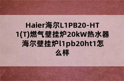 Haier海尔L1PB20-HT1(T)燃气壁挂炉20kW热水器 海尔壁挂炉l1pb20ht1怎么样